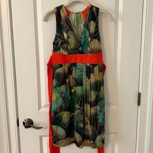 Anthropologie Succulent Printed Dress NEW